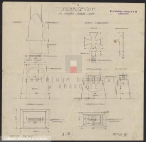 Cmentarz wojenny nr 209 w Glowie w dokumentach AN w Krakowie