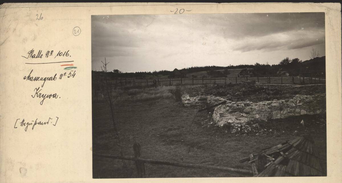 Cmentarz wojenny nr 54 w Krzywej