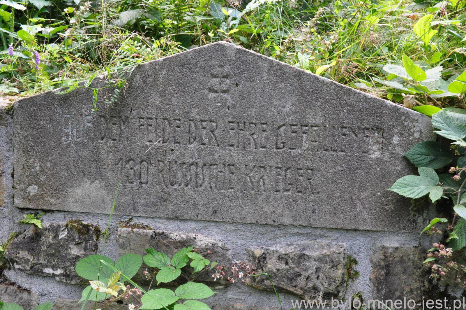 Cmentarz wojenny nr 1 Ożenna