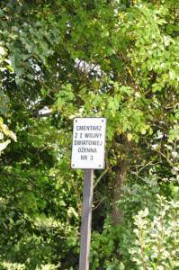 Cementarz wojenny nr 3 Ożenna