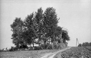 Cmentarz-wojenny-nr-112-w-Roznowicach-zdjecie-z-konca-lat-80-XX-wieku