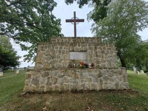 Cmentarz wojenny nr 163 Tuchów wzgórze Furmaniec