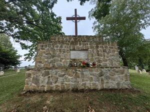 Cmentarz wojenny nr 163 Tuchów wzgórze Furmaniec