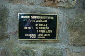 Cmentarz nr 125 Zagórzany